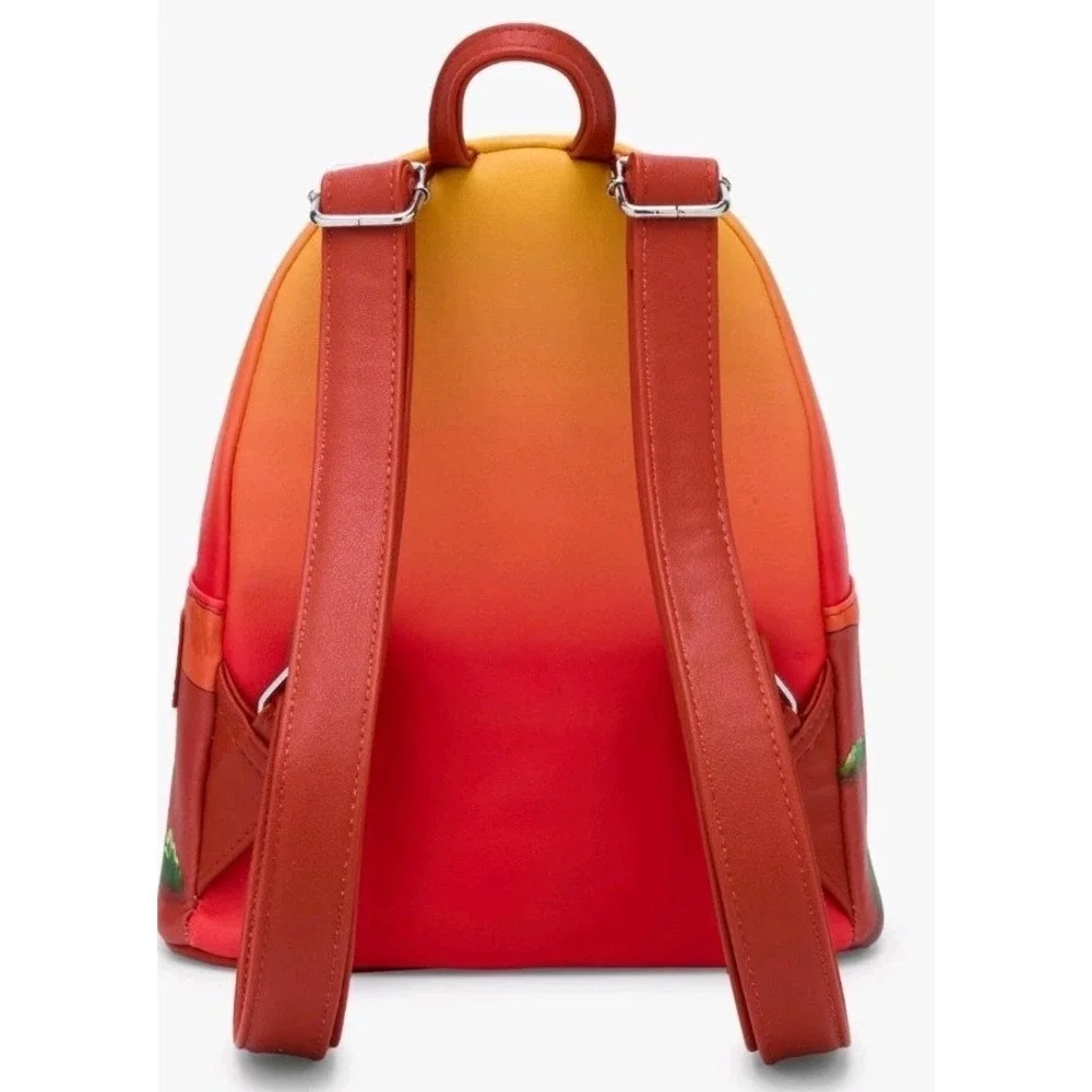 Loungefly Disney‎ Pixar Cars Mater & Lighting Mcqueen Radiator Springs Backpack